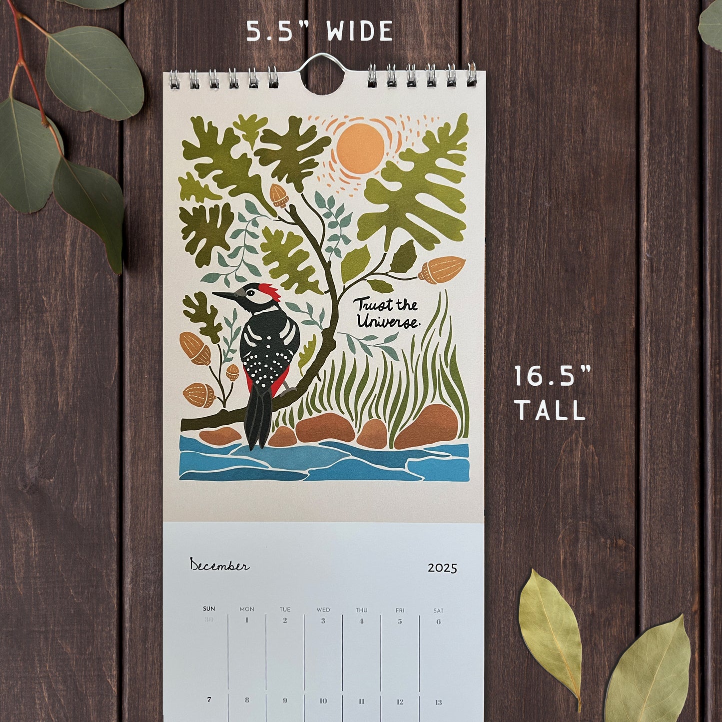 "Looking for the Magic" 2025 Slim Wall Calendar