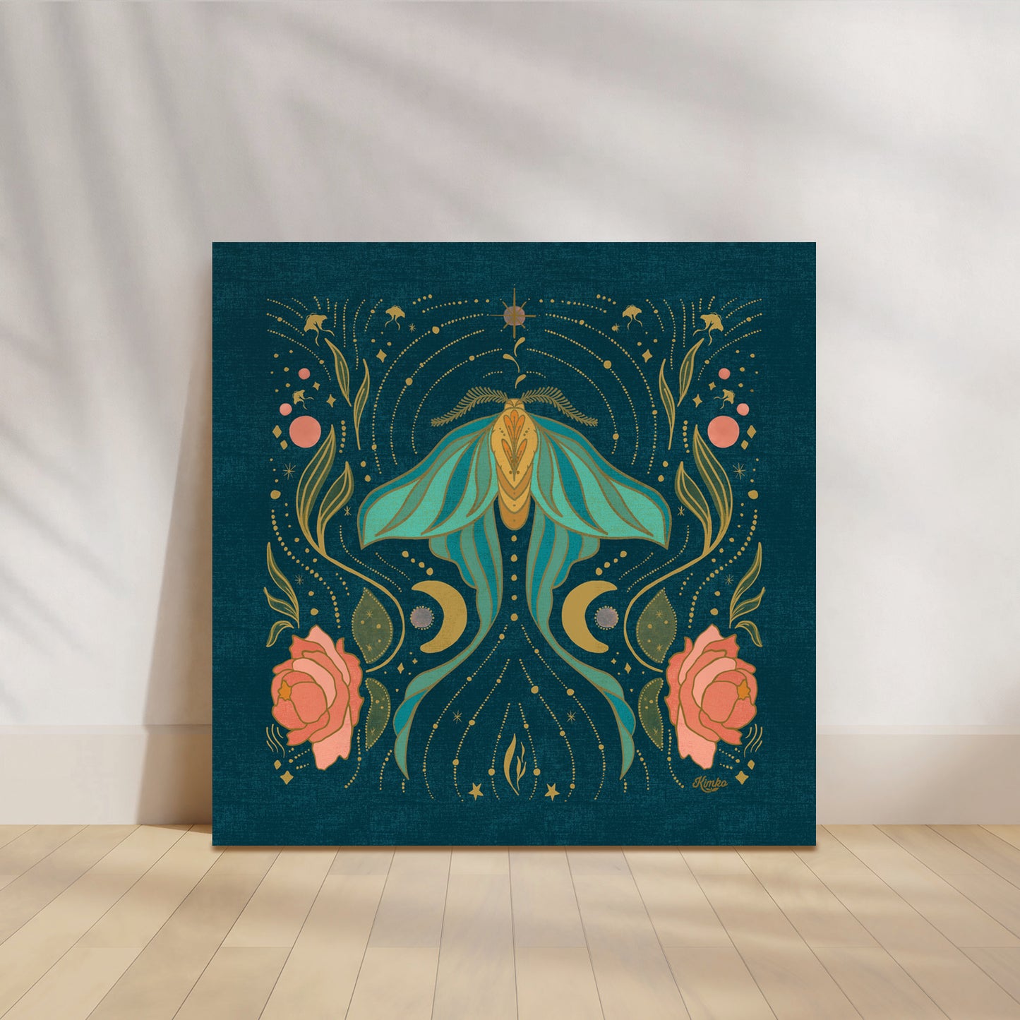 The Magical Luna Moth | Botanical Art Print