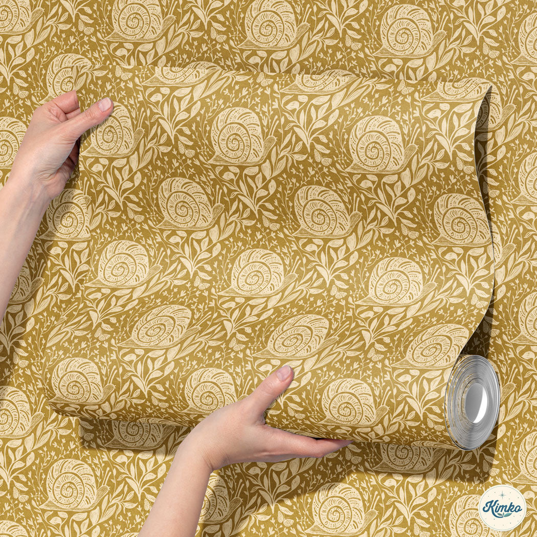 Sylvie the Snail Wallpaper in Magic Hour Glow