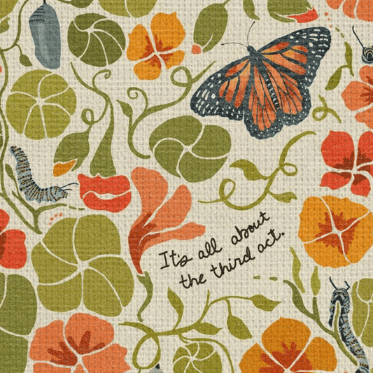 It is all about the third act. | Caterpillars & Nasturtium