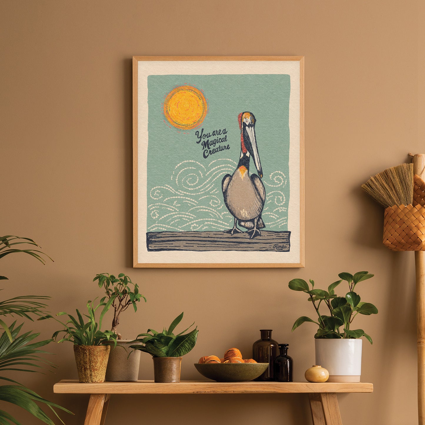 Golden Pelican | "You are a magical creature"