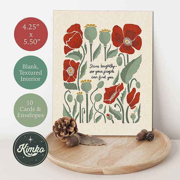 Shine Brightly Inspirational Friendship Cards | 10 Pack