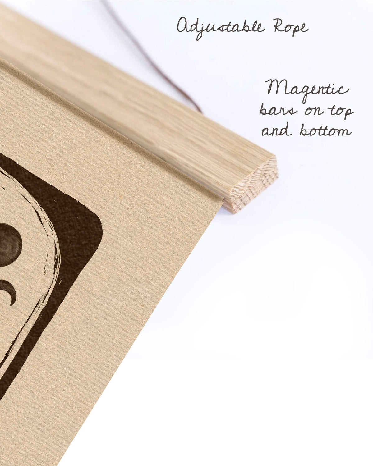Virgo Zodiac Folk Art | Wood Hanger Print