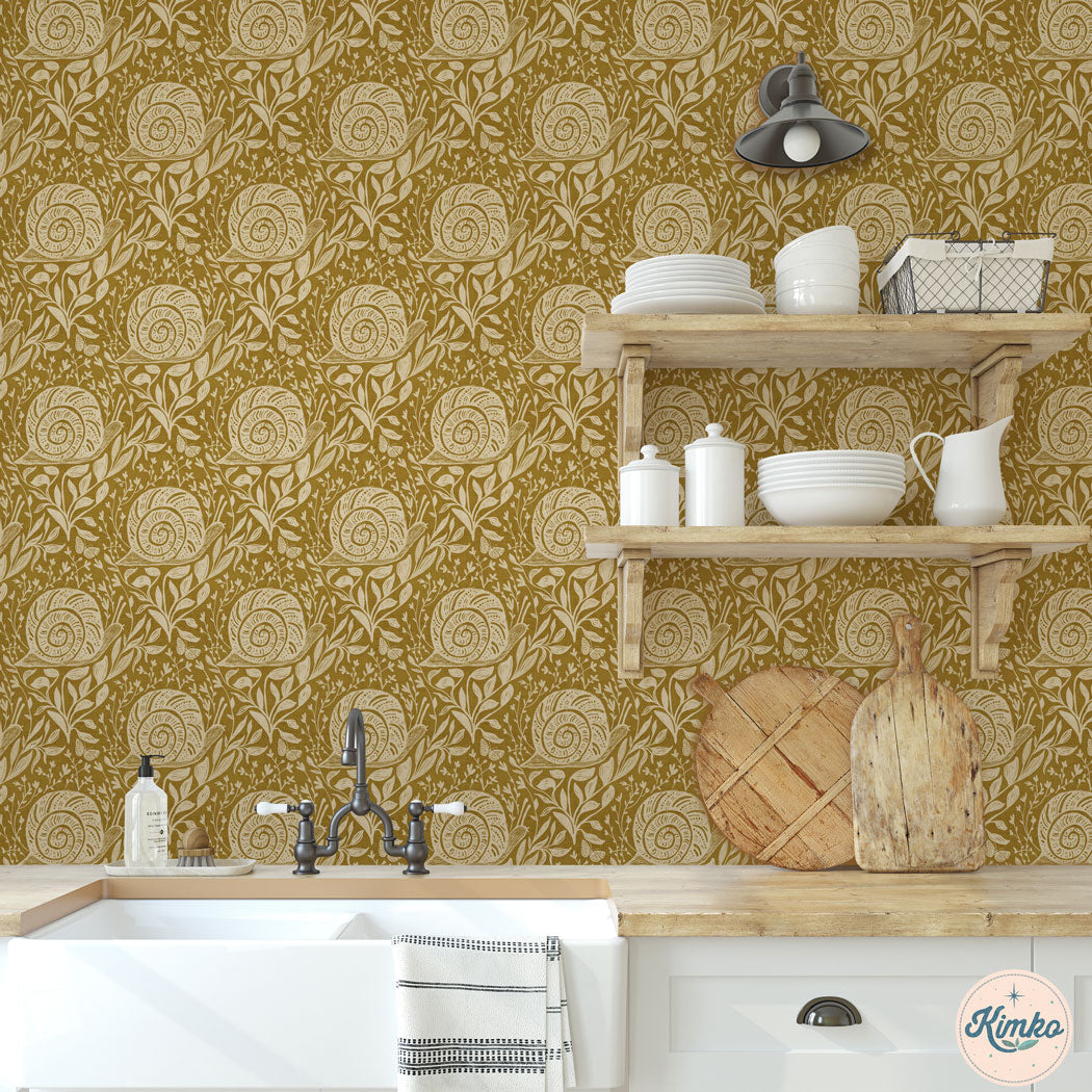 Sylvie the Snail Wallpaper in Magic Hour Glow
