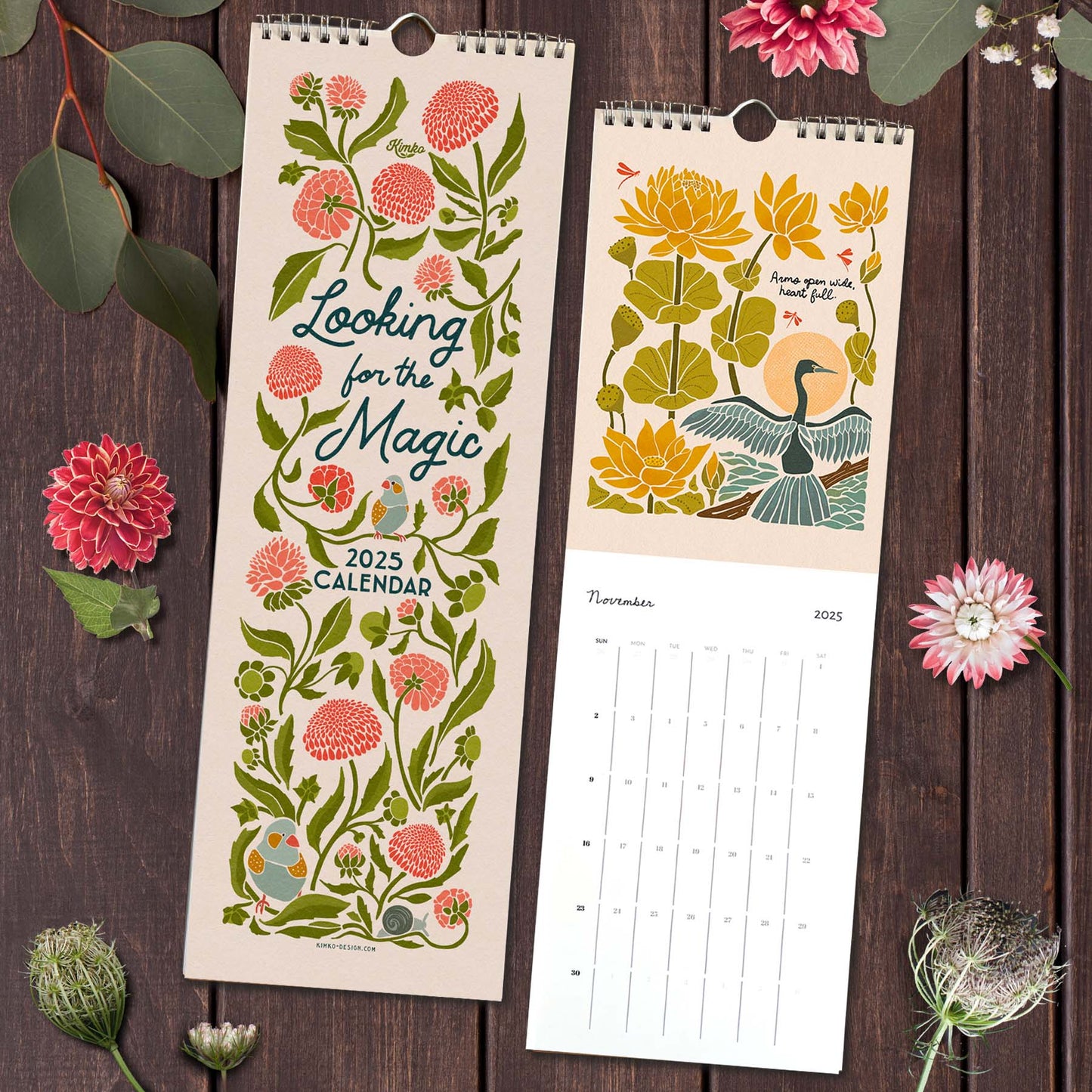 "Looking for the Magic" 2025 Slim Wall Calendar