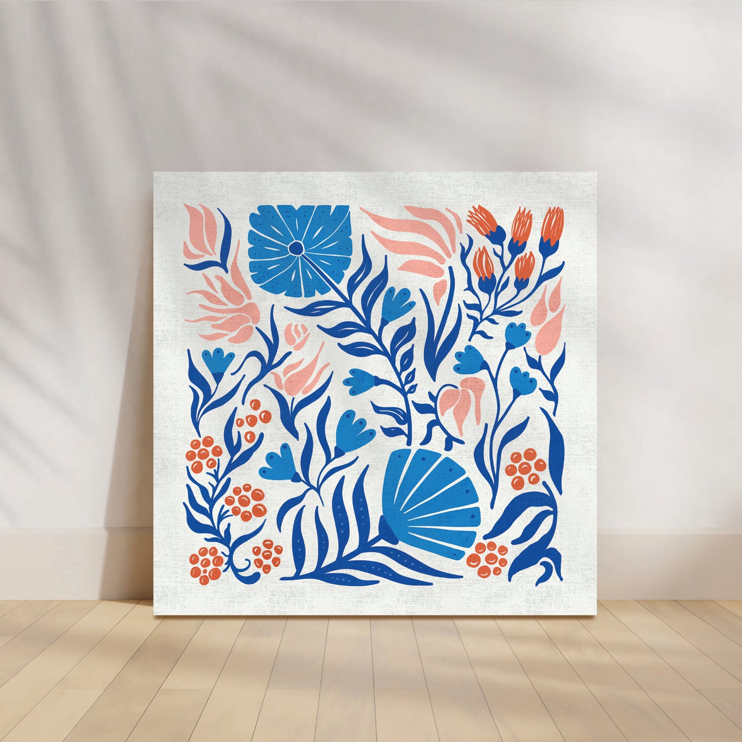 Wildflowers Folk Florals | Botanical Art Print