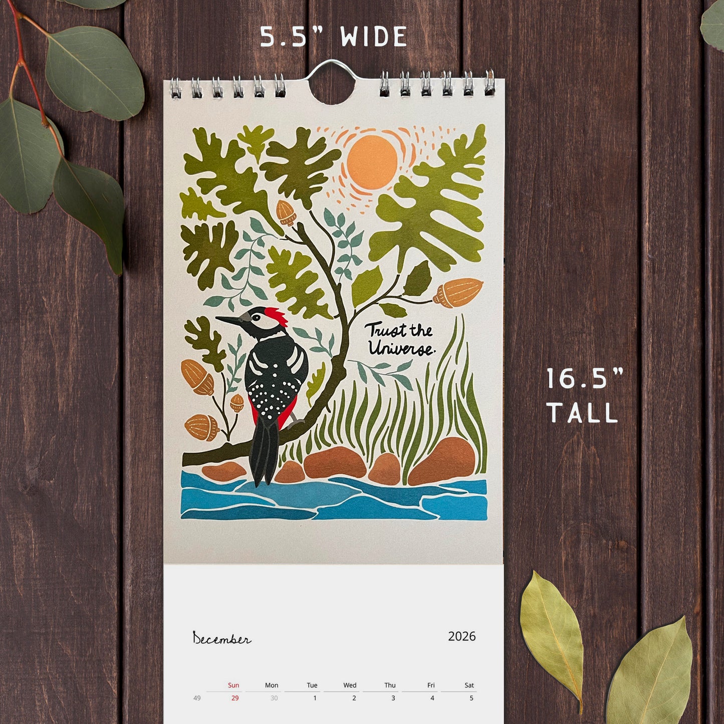 2026 Looking for the Magic Botanical Calendar 1st Edition | Slim Style