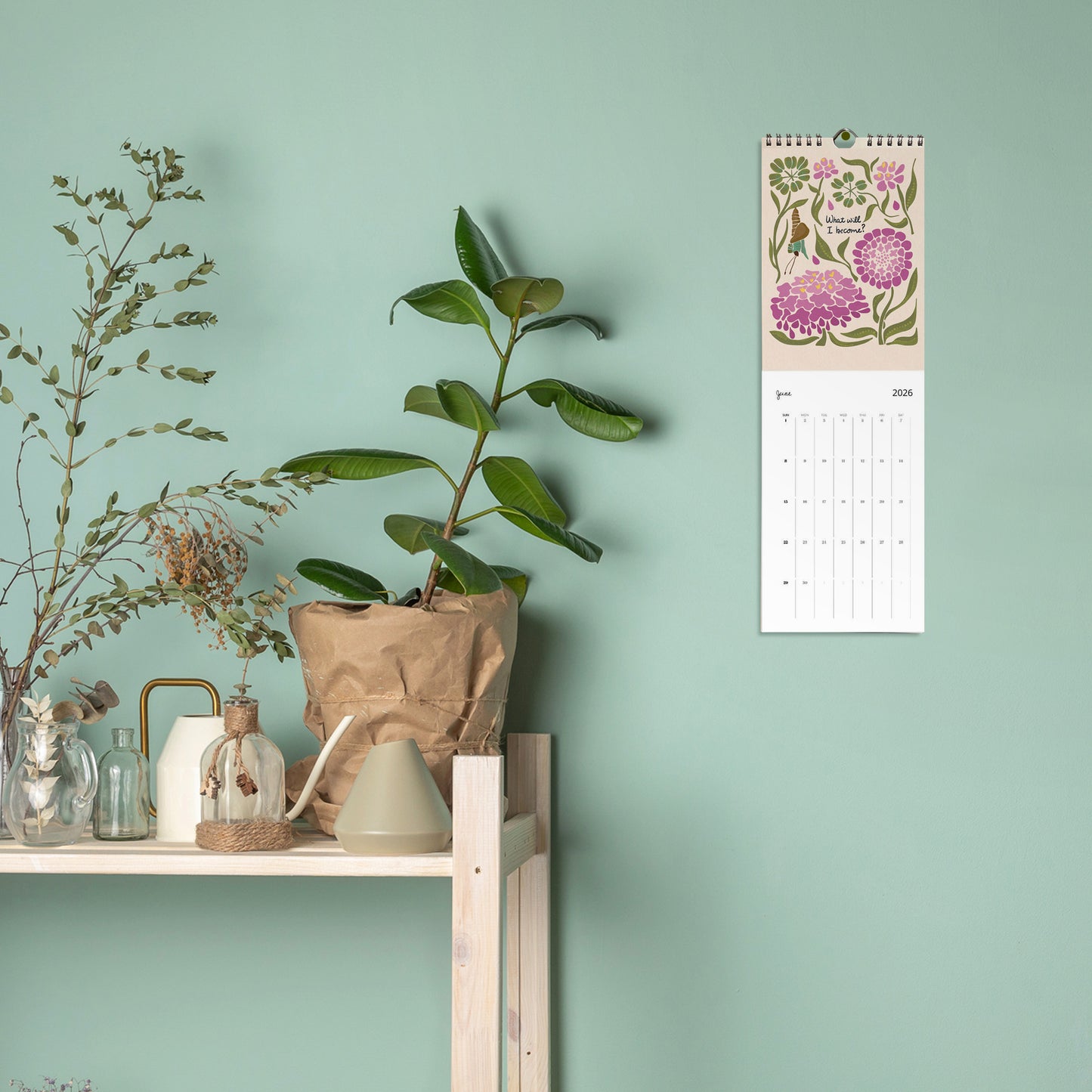 2026 Looking for the Magic Botanical Calendar 1st Edition | Slim Style