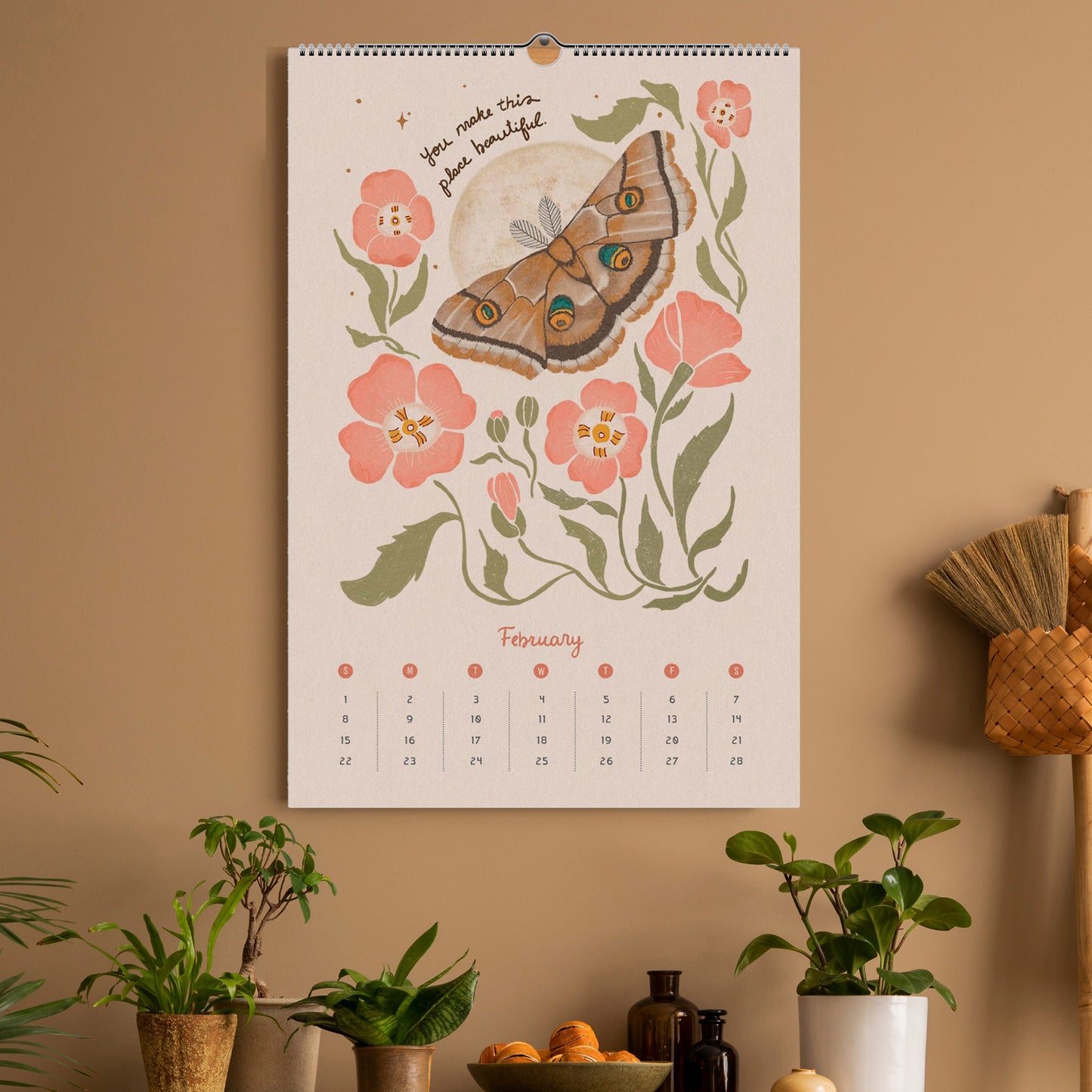 2026 "Looking for the Magic" Artist - Illustrated Botanical Calendar, 2nd Edition