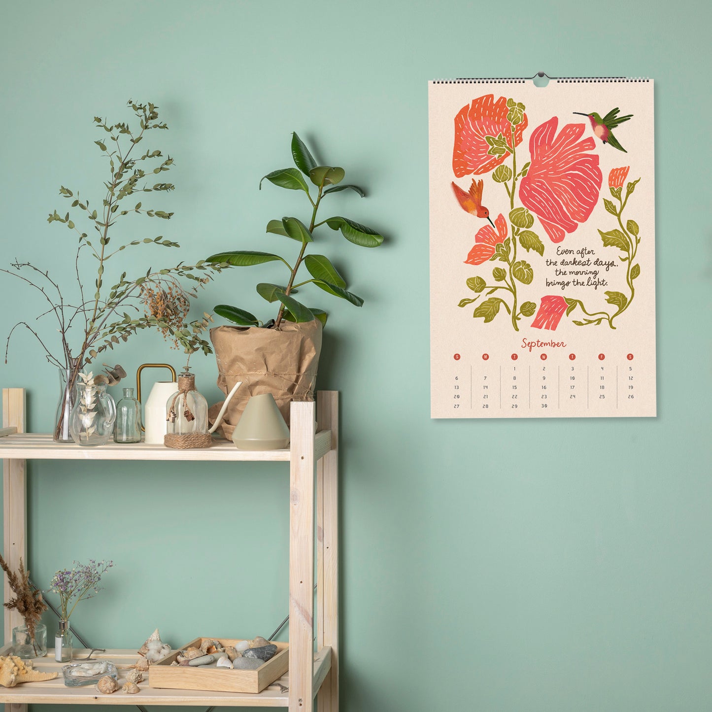2026 "Looking for the Magic" Artist - Illustrated Botanical Calendar, 2nd Edition
