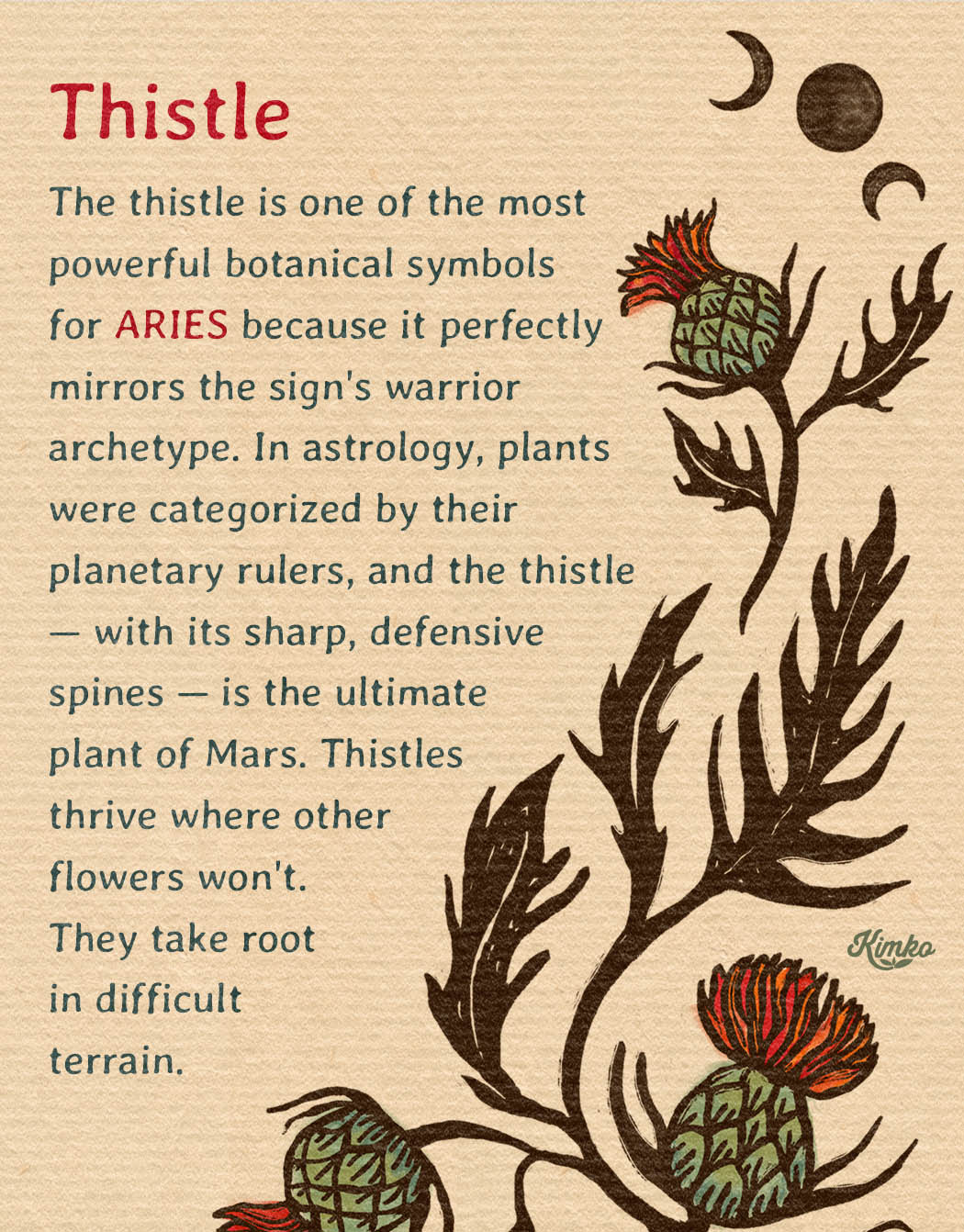 Aries Folk Art | Wooden Hanger