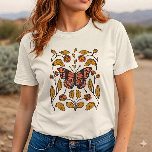 The Butterfly + Lantana Butterfly T-Shirt