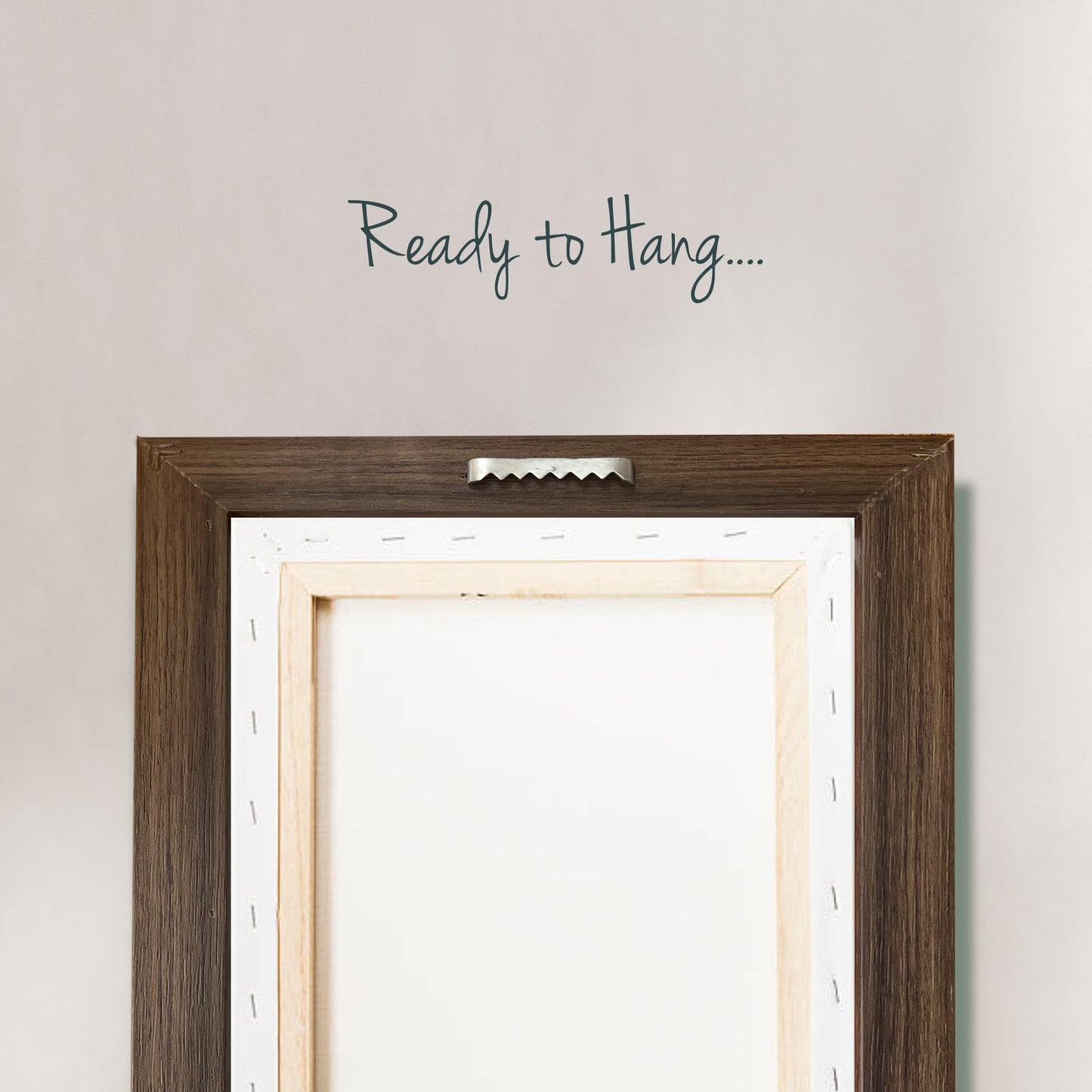 The Albatross & The Moon | Framed Canvas Print