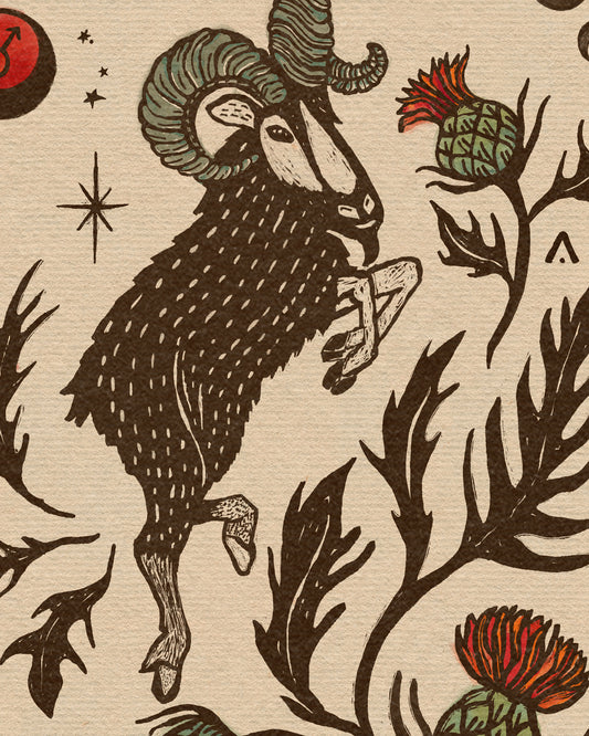 Aries Folk Art | Wooden Hanger