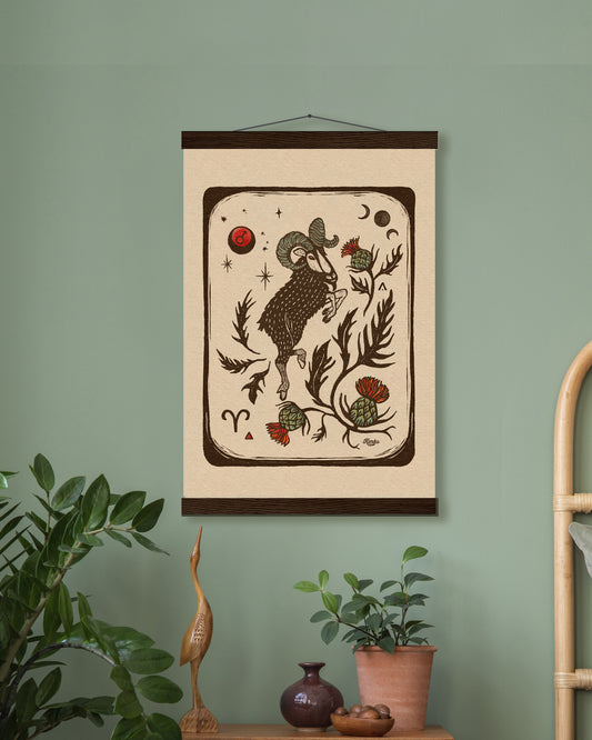 Aries Folk Art | Wooden Hanger