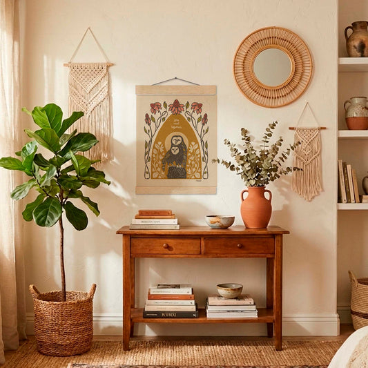 Barn Owls by Moonlight | Wooden Hangar