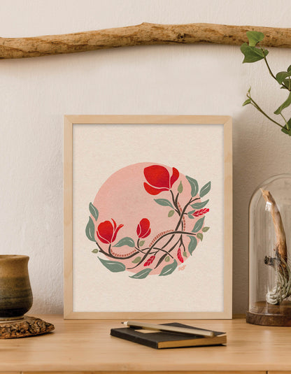 The Blood Worm Moon | Full Moon Collection