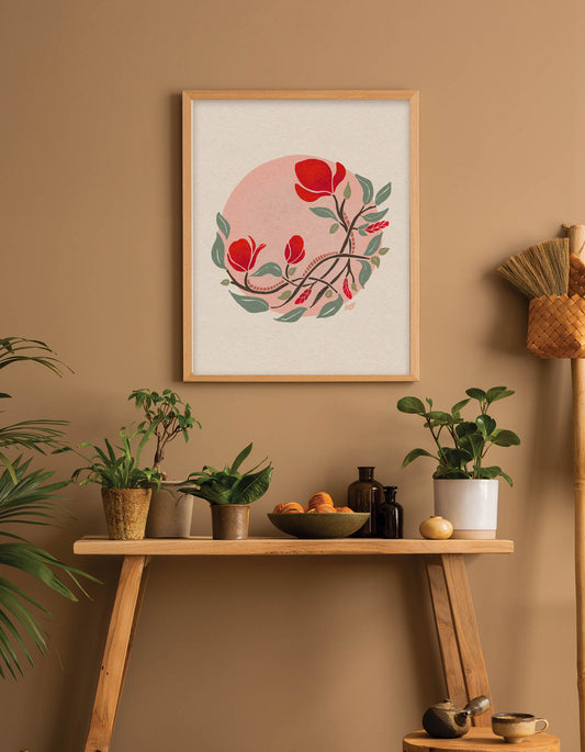 The Blood Worm Moon | Full Moon Collection