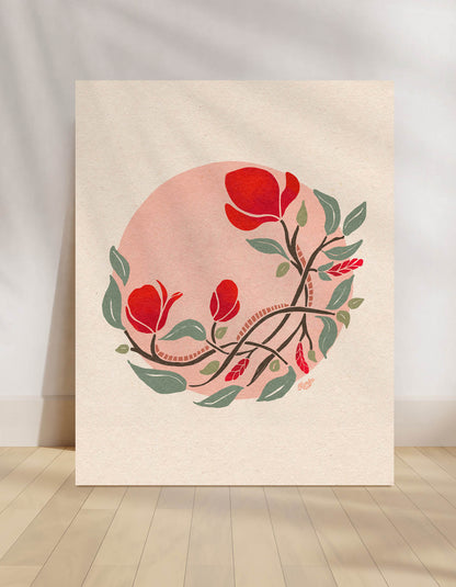 The Blood Worm Moon | Full Moon Collection