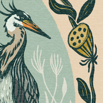 The Great Blue Heron | "Take me to the water."