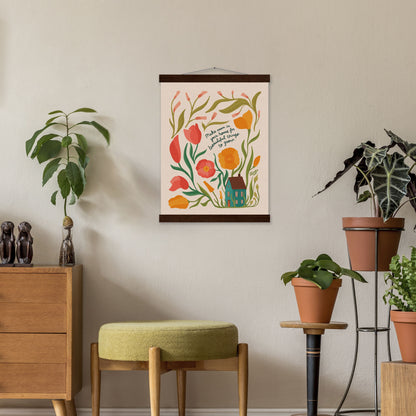The Poppy Garden |"Make room in your home for beautiful things to grow."