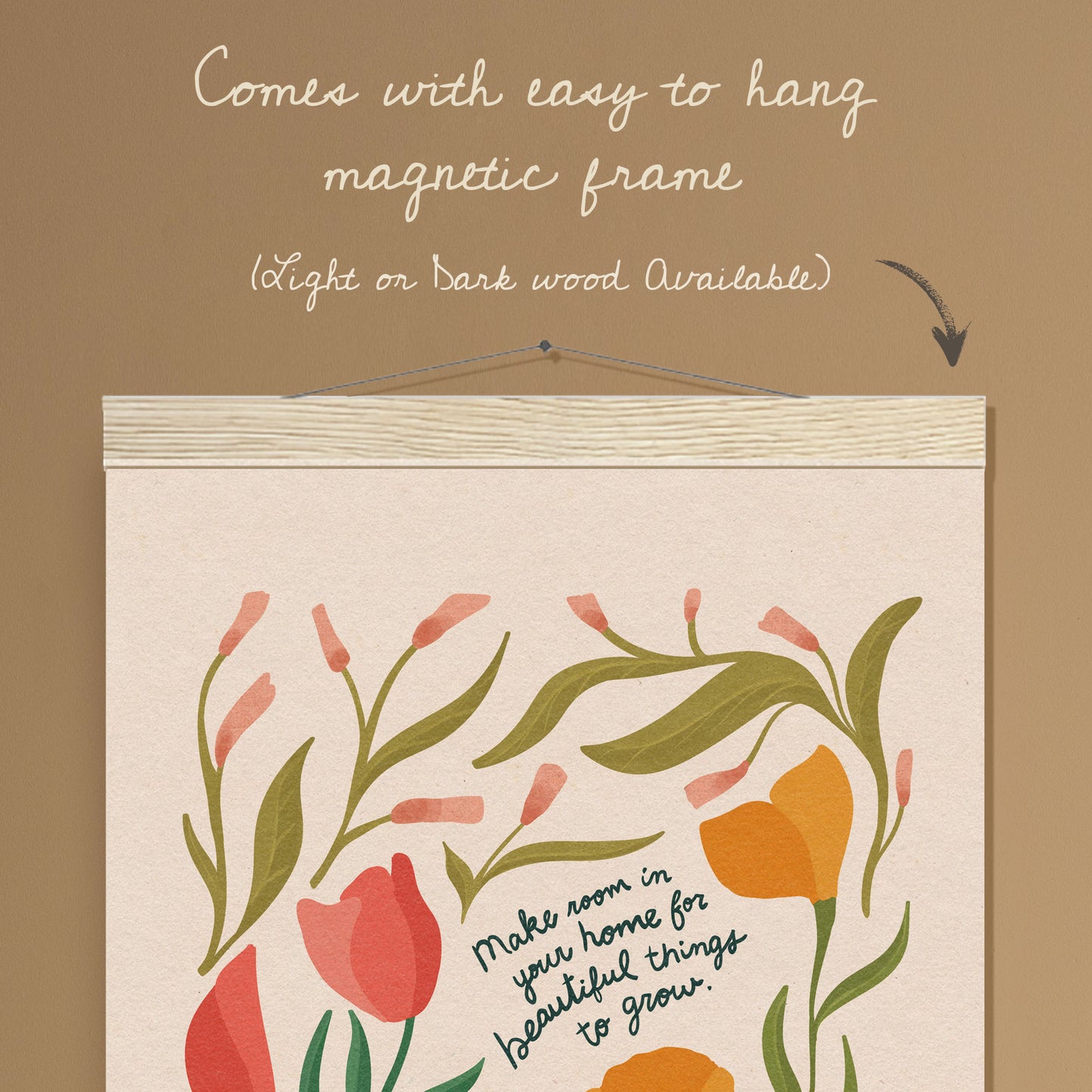 The Poppy Garden |"Make room in your home for beautiful things to grow."