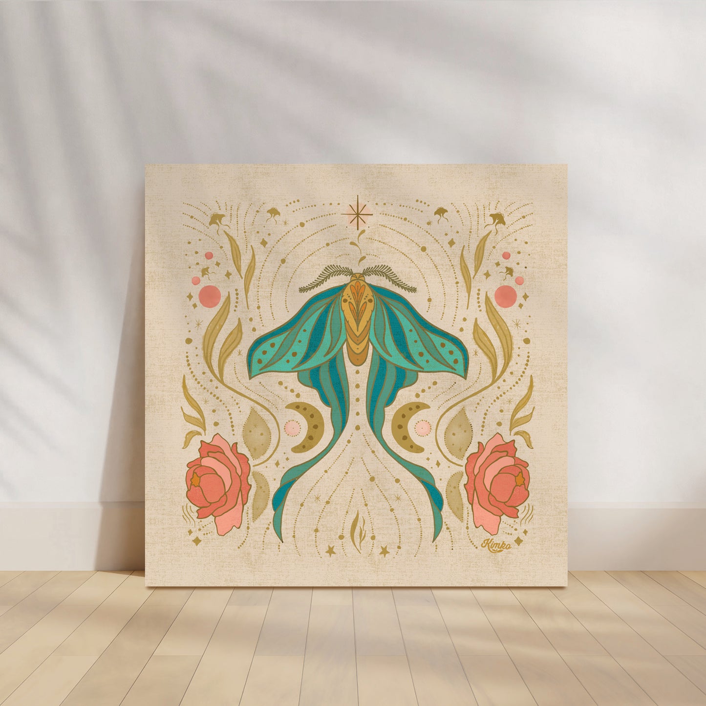 The Magical Luna Moth | Botanial Wall Print