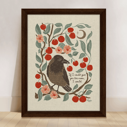 If I could give you the moon, I would. | Crows & Cherries