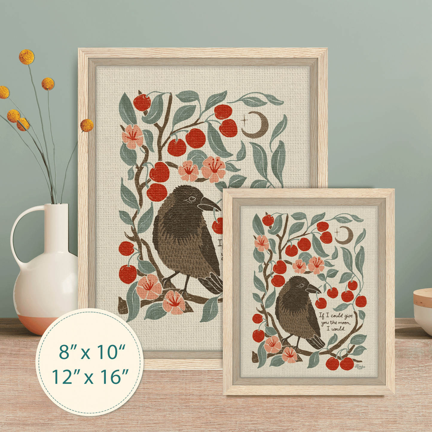 If I could give you the moon, I would. | Crows & Cherries