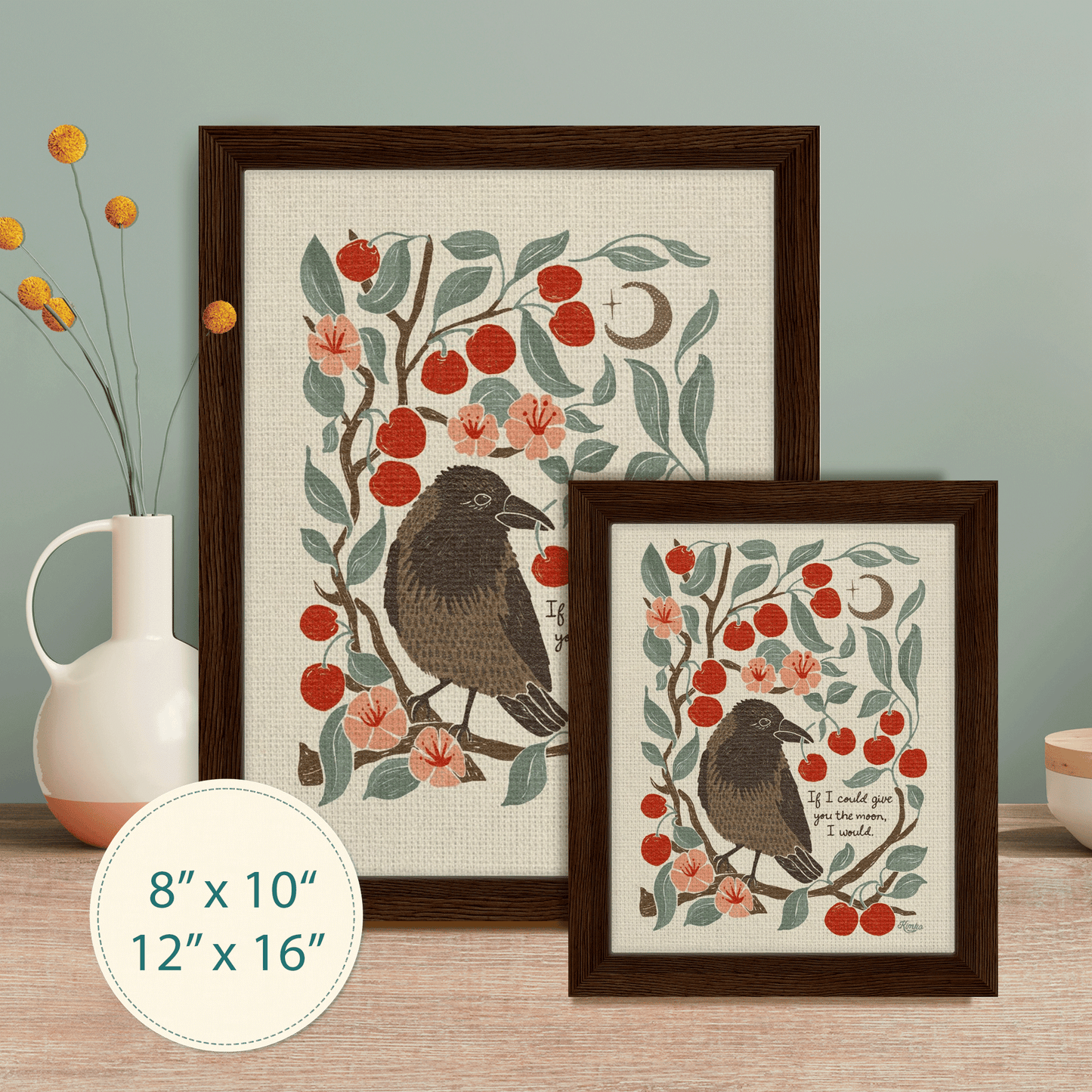 If I could give you the moon, I would. | Crows & Cherries