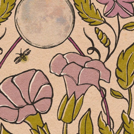 Firefly + Moonflower | Folk Art