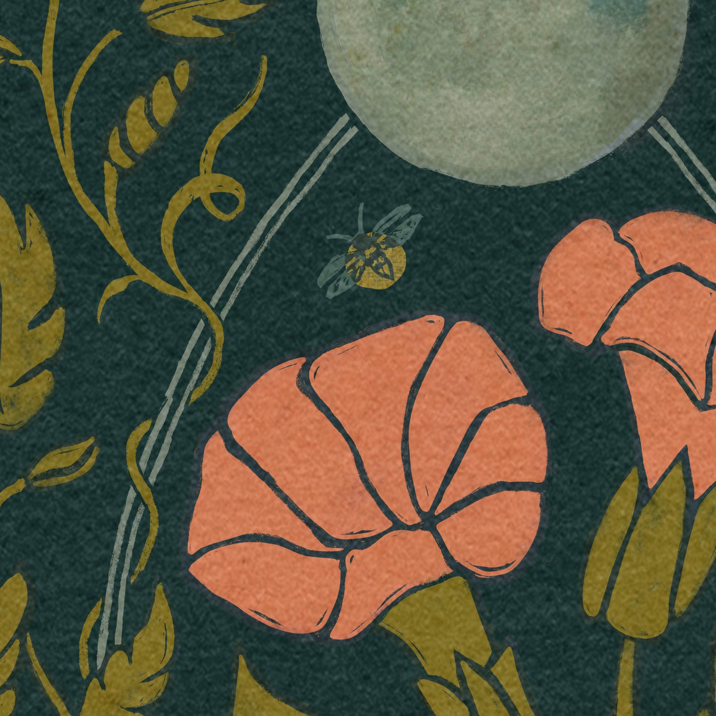 Firefly + Moonflower | Art Print