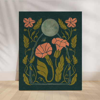 Firefly + Moonflower | Art Print