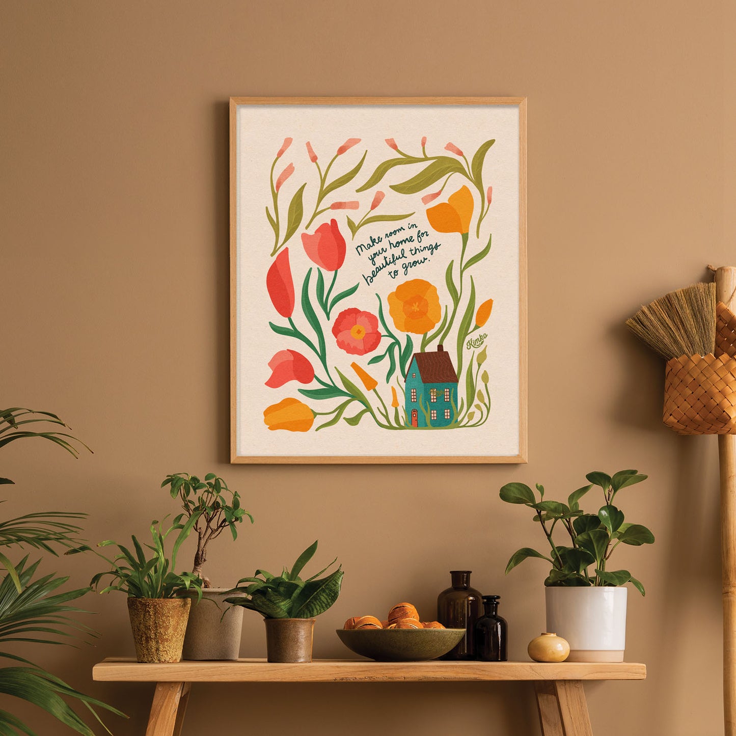 The Poppy Garden | "Make room in your home for beautiful things to grow."