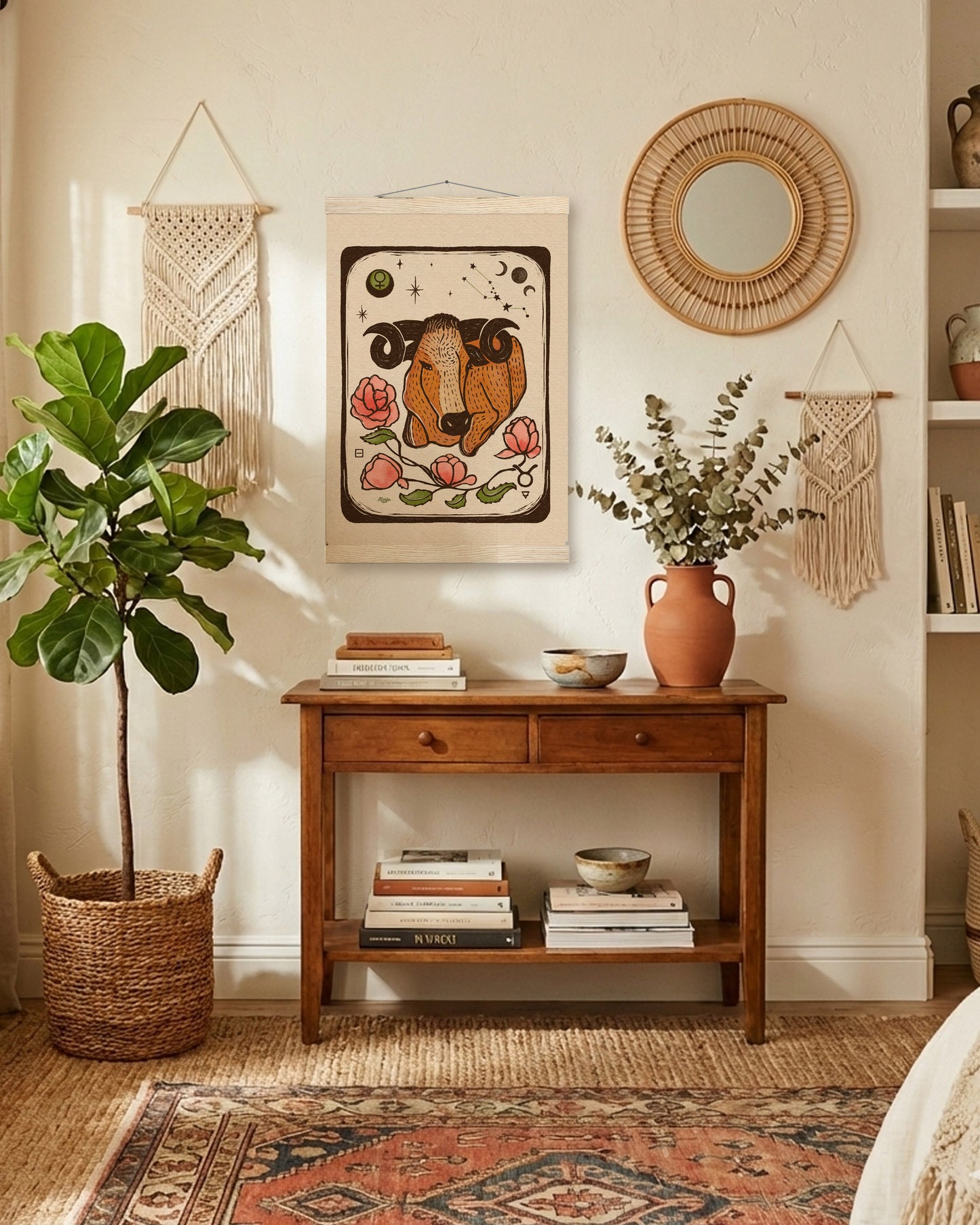 Taurus Folk Art | Wooden Hangar