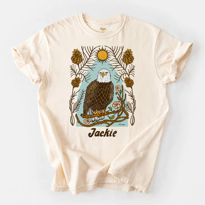 Inspired by Jackie, the Beloved Big Bear Bald Eagle | Unisex Crewneck T-shirt