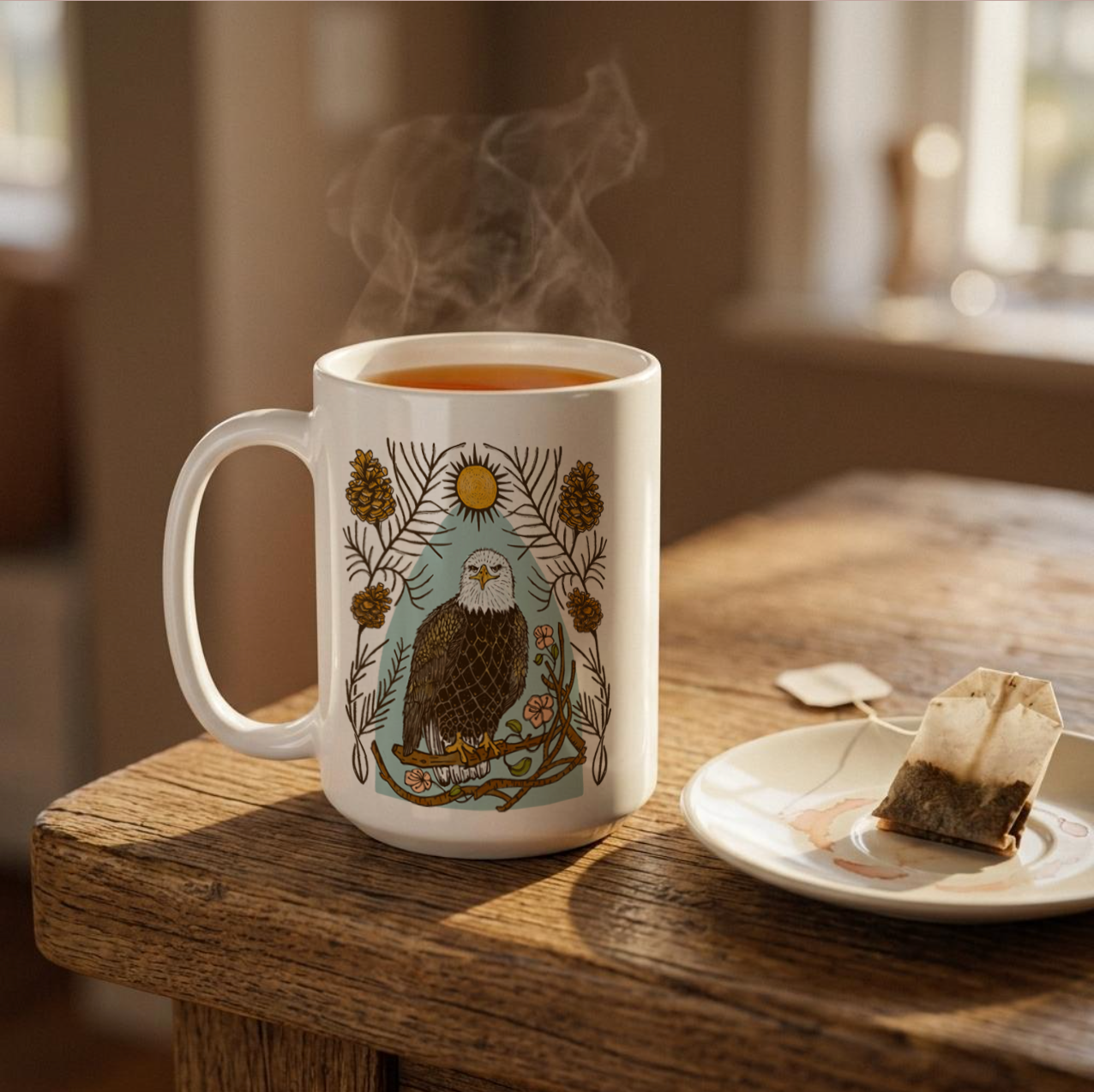 A Tribute to Jackie the Big Bear Eagle | Ceramic Mug