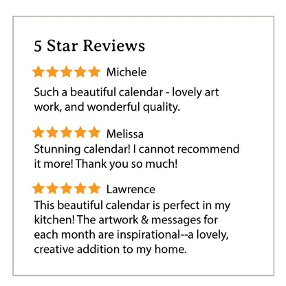 2026 Looking for the Magic Botanical Calendar 2nd Edition | Slim Style