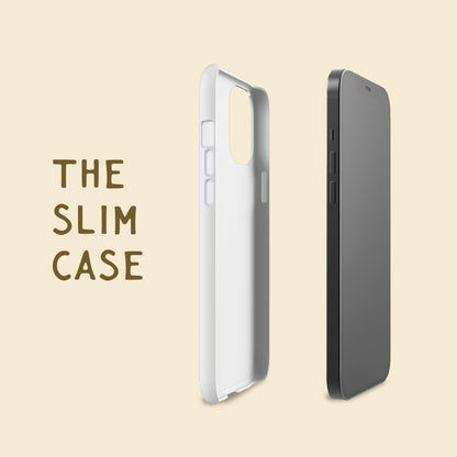 Poppy & Moth Pattern Print | Apple iPhone Slim Case