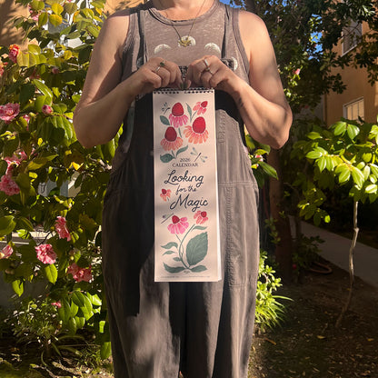 2026 Looking for the Magic Botanical Calendar 2nd Edition | Slim Style