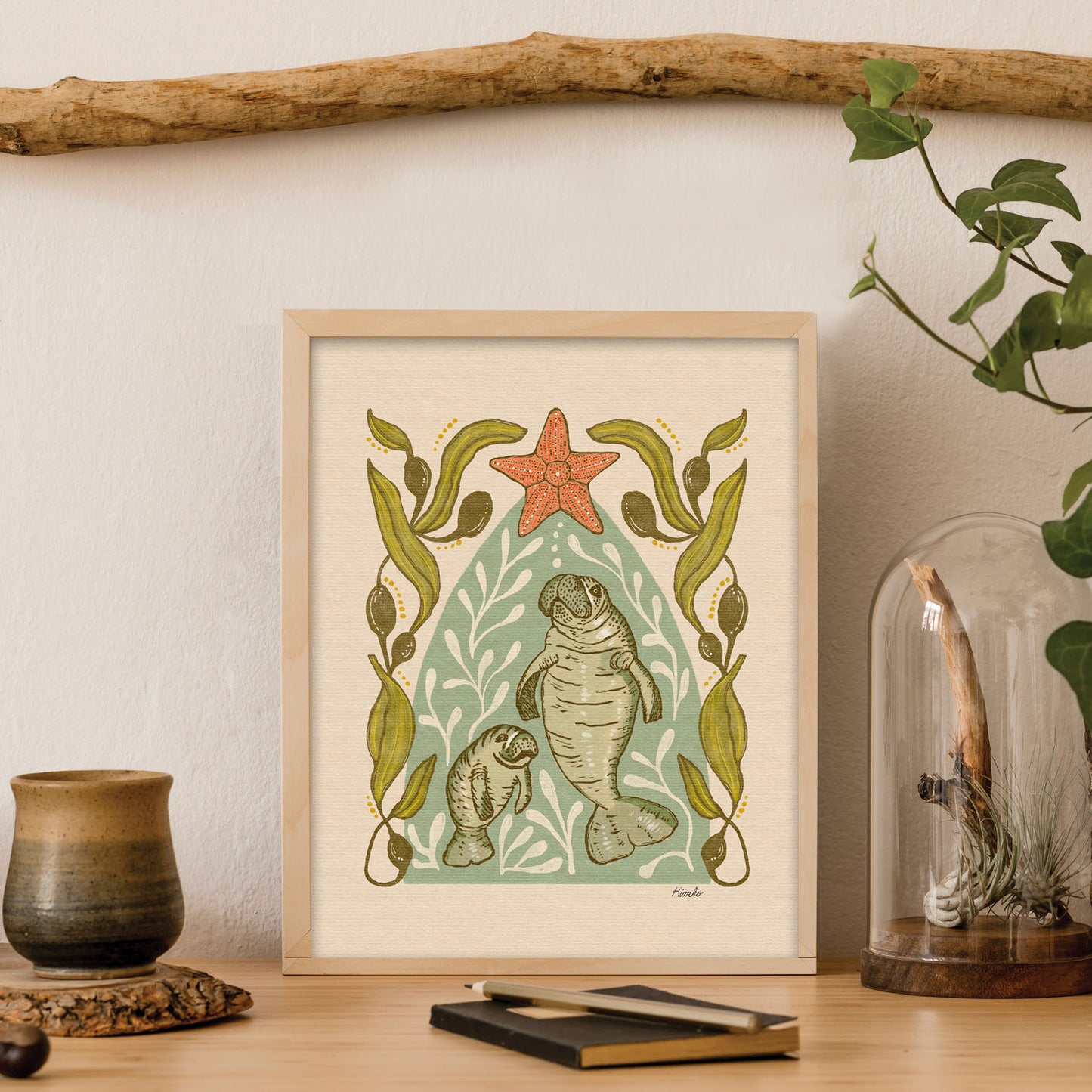 The Manatees | Art Print