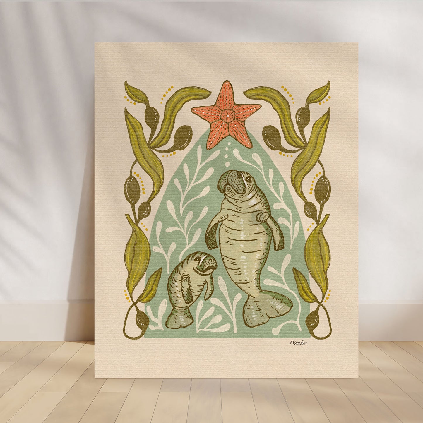 The Manatees | Art Print