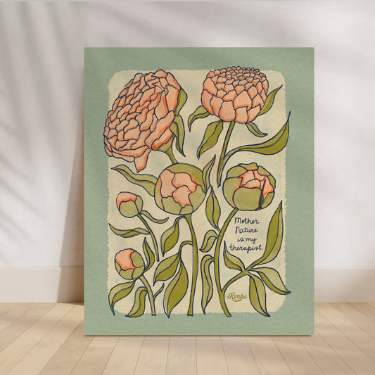 Peony Therapy | "Mother Nature is my therapist."