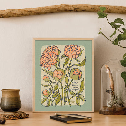 Peony Therapy | "Mother Nature is my therapist."