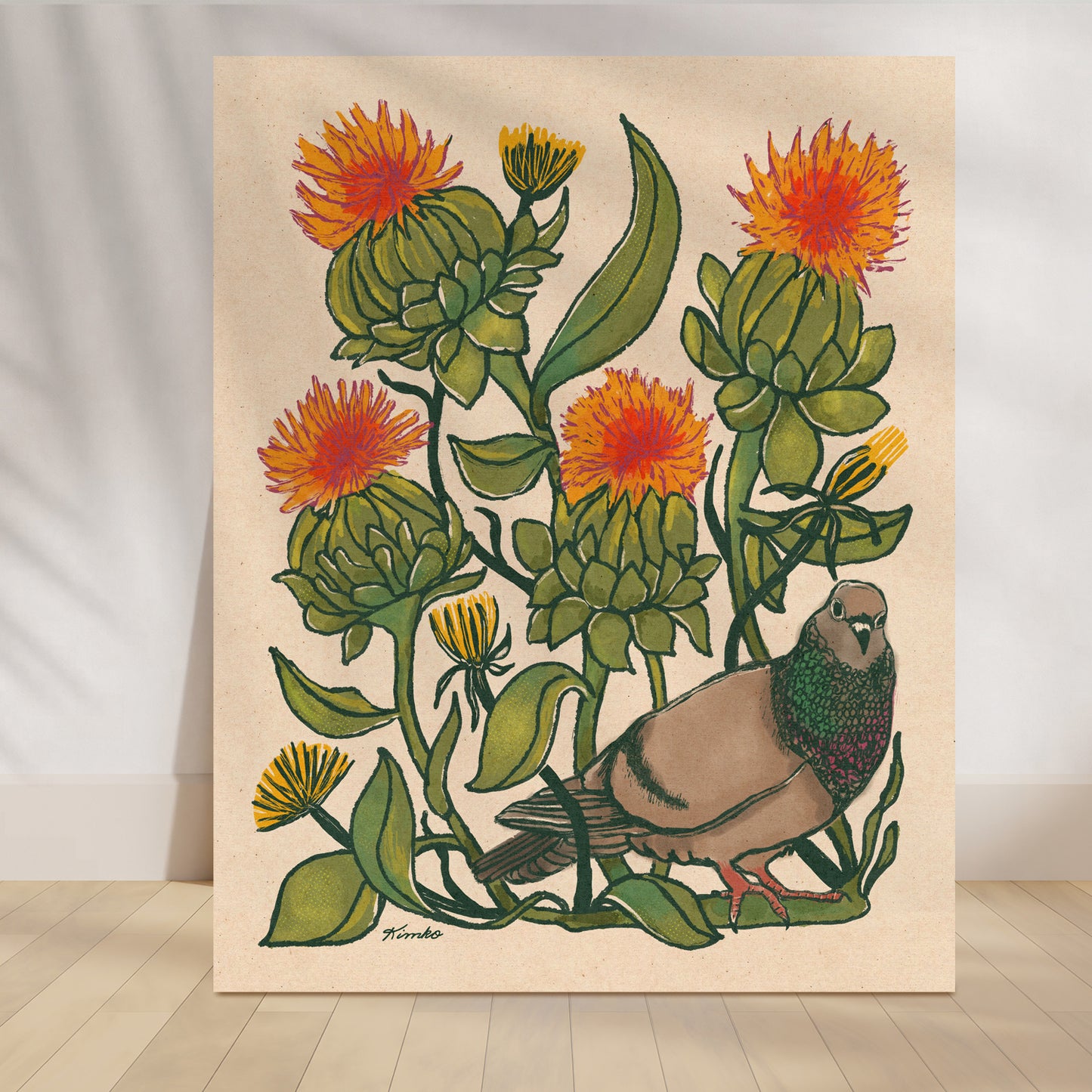 Cecil the Pigeon | Illustration