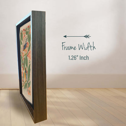 Bird Song | "When it all feels like too much, I just go outside and watch the birds." | Framed Canvas Print