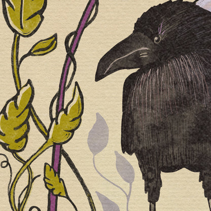 Poppy the Raven | "Ask the moon."