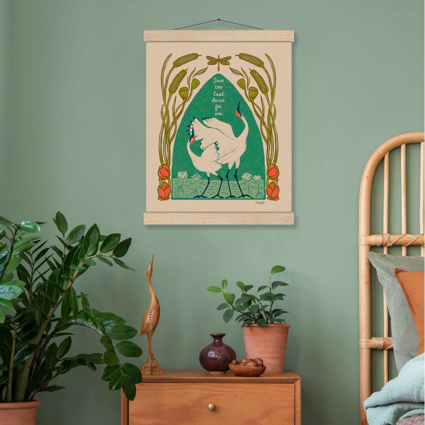 The Dance of the Whooping Cranes  | Wooden Hangar