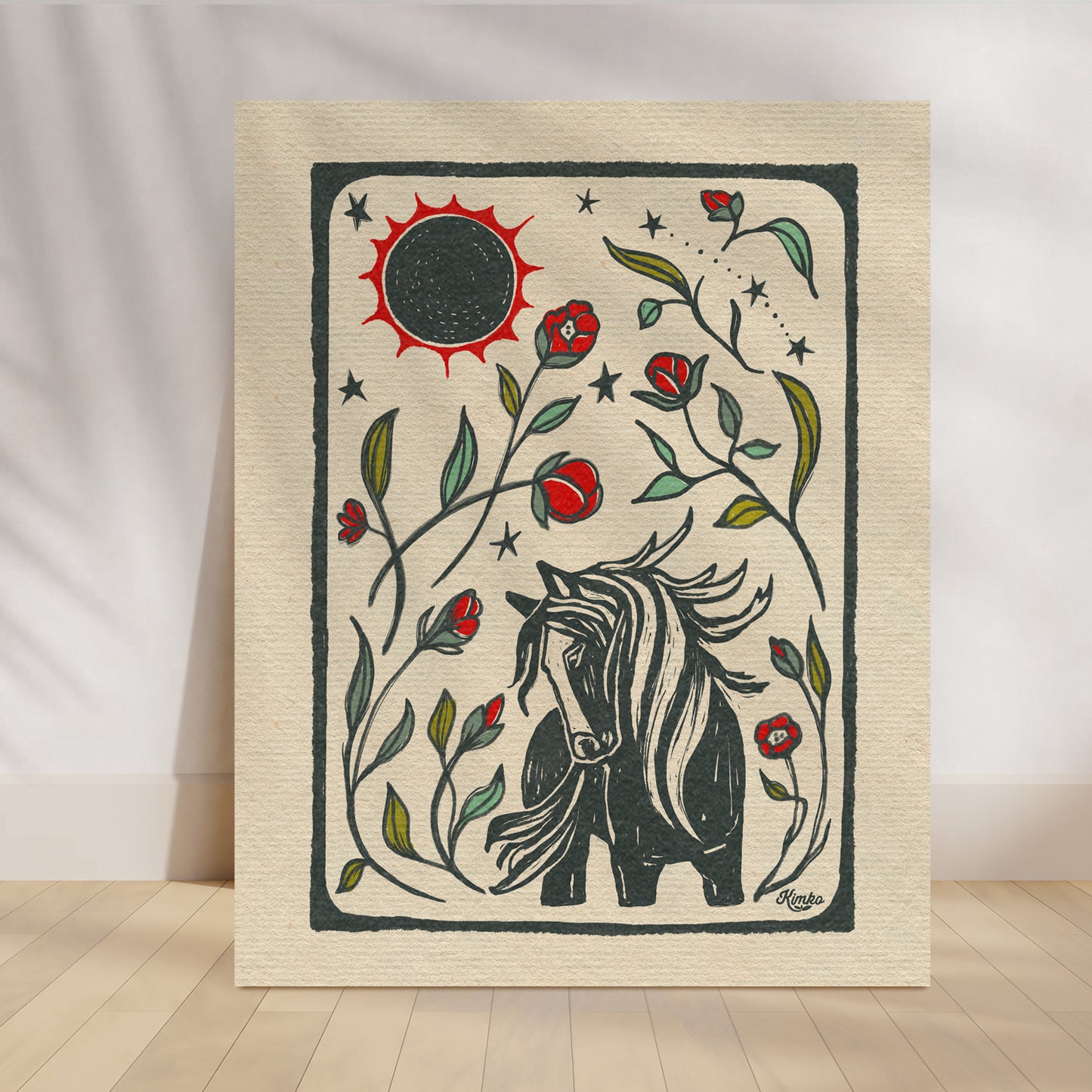 The Year of the Fire Horse | Art Print