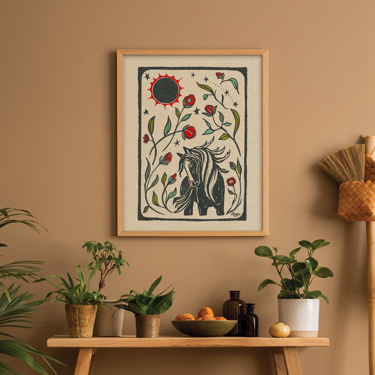 The Year of the Fire Horse | Art Print